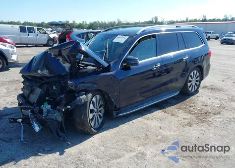 2017 Mercedes-Benz Gls 450 4Matic z USA, uszkodzony, nr VIN 4JGDF6EE2HA891854